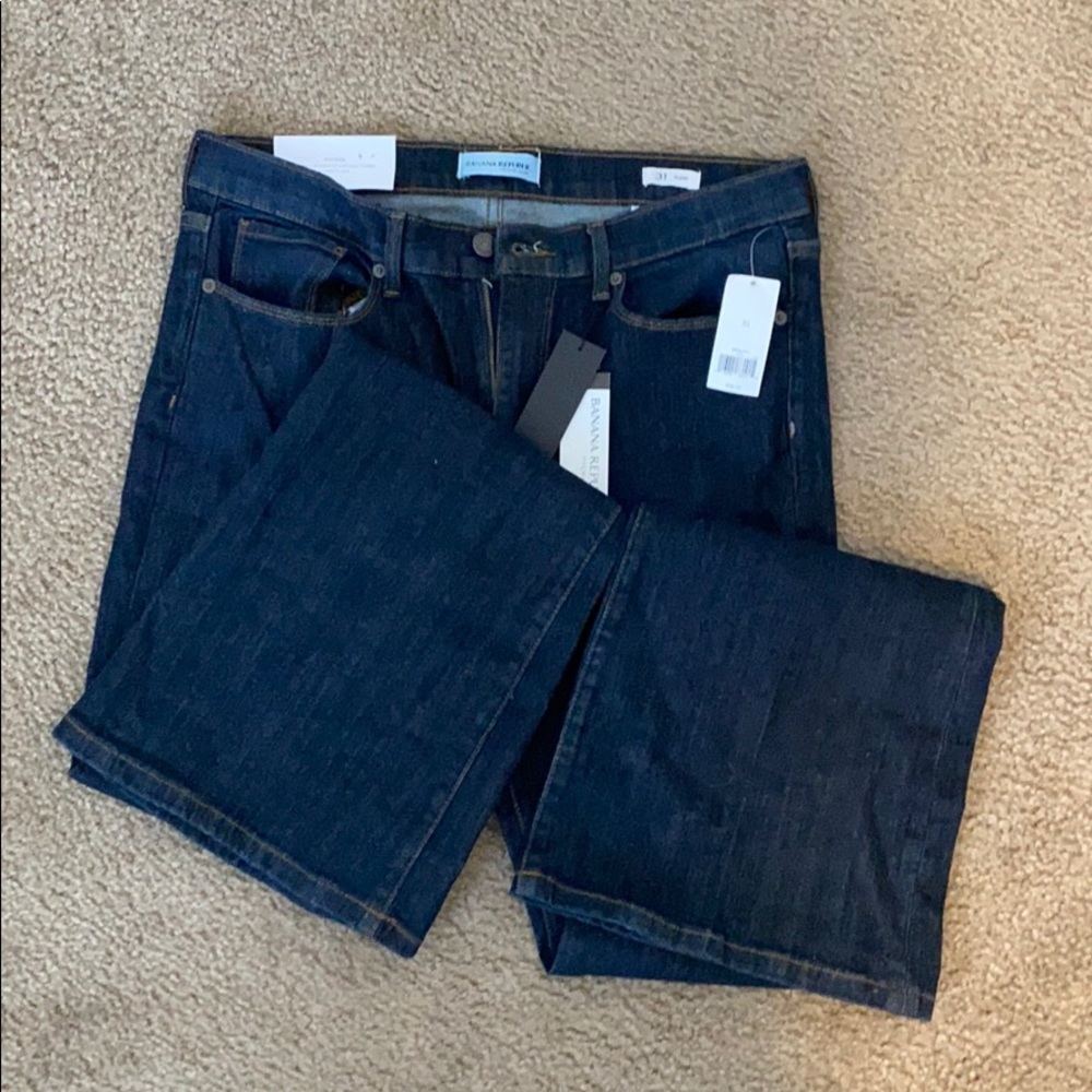 New w tags Banana Republic jeans.